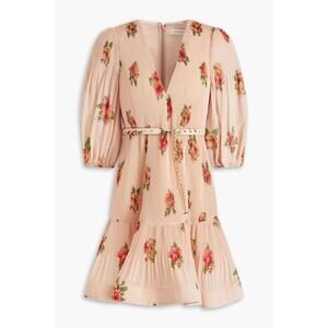 New With Tags ❤️Zimmermann Floral Print Mini Dress❤️